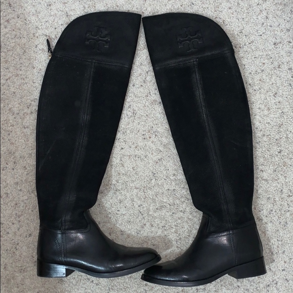 Tory Burch Leather & Suede